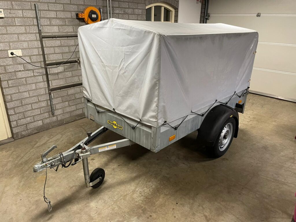foto aanhangwagen 200x110x110 huif tweedehands