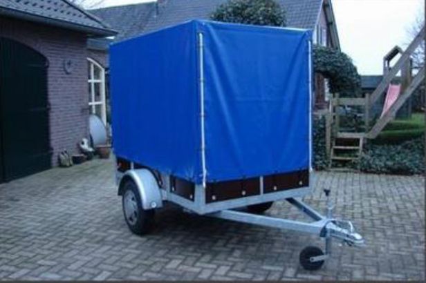 foto aanhangwagen 200x125x150 huif tweedehands